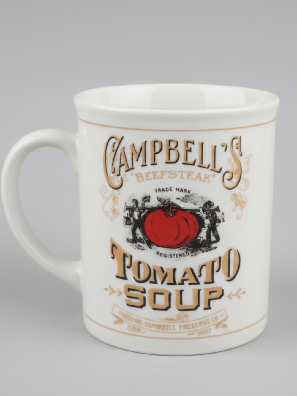 Campbell's 125th Anniversary Beefsteak Tomato Soup mug